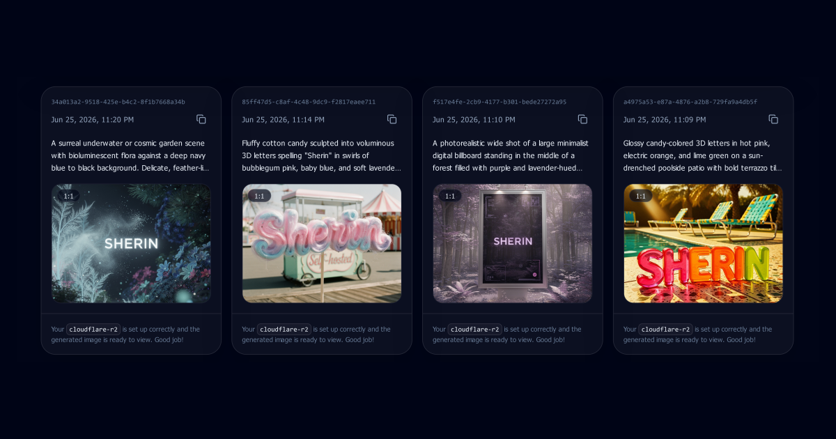 Sherin dashboard